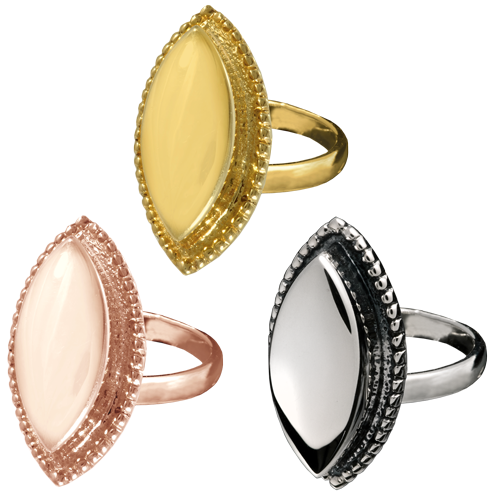 Oval Ring Urn Cremation Jewelry-Jewelry-New Memorials-Afterlife Essentials