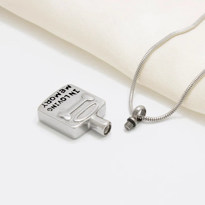In Loving Memory Pet Memorial Necklace Cremation Jewelry-Jewelry-Anavia-Afterlife Essentials