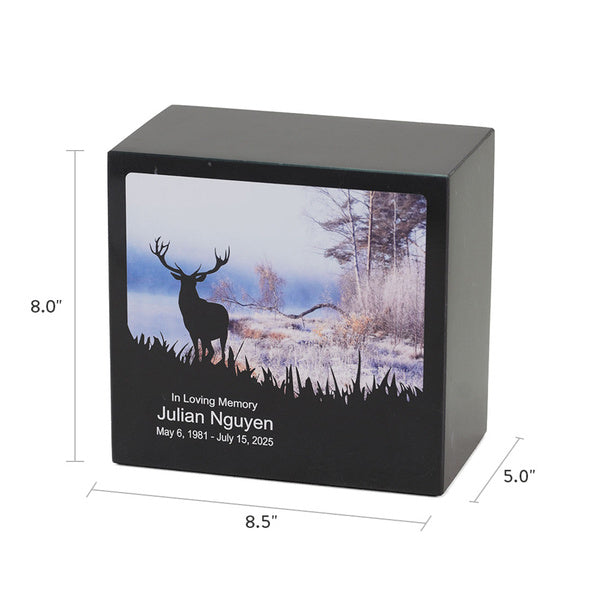Monumental Memorials Elk Full Size Cremation Urn-Cremation Urns-Terrybear-Afterlife Essentials