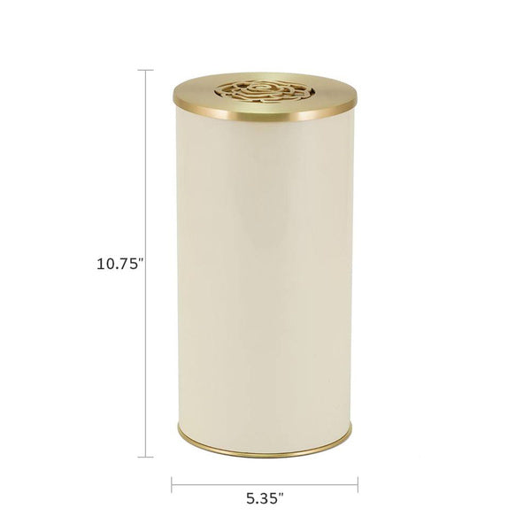 Cascade Scatter™ Geneva Rose Ivory Full Size Cremation Urn-Cremation Urns-Terrybear-Afterlife Essentials