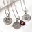 Personalized Petite Round Cremation Jewelry
