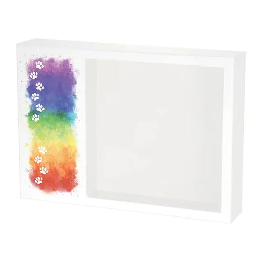 Shadowbox Pet Urn Rainbow Path-Cremation Urns-Terrybear-Afterlife Essentials