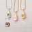Pet Portrait Teardrop Memorial Necklace Cremation Jewelry-Jewelry-Anavia-Afterlife Essentials
