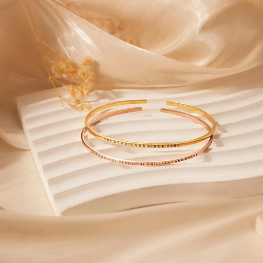 Sterling Silver Skinny Cuff Bracelet-Jewelry-Anavia-Afterlife Essentials