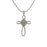 Infinity Cross Necklace Cremation Jewelry-Jewelry-Terrybear-Afterlife Essentials