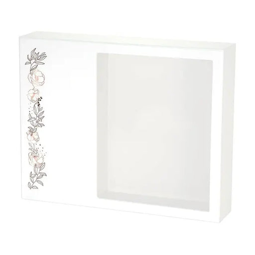 Shadowbox Remembrance Keepsake Floral Scroll-Cremation Urns-Terrybear-Afterlife Essentials