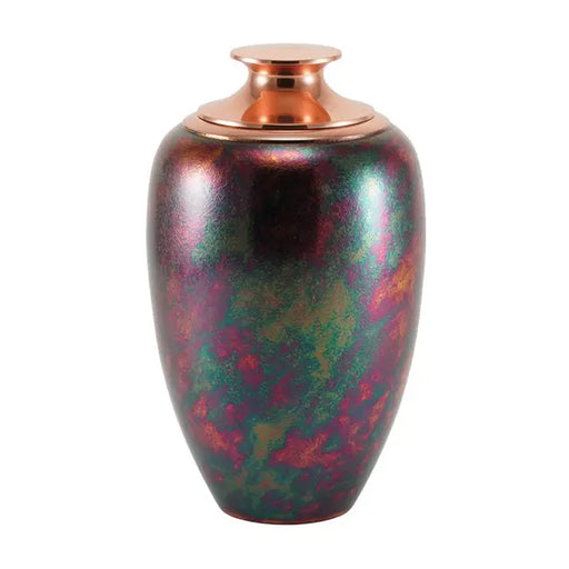 Luna Textured Raku Large Cremation Urn-Cremation Urns-Terrybear-Afterlife Essentials