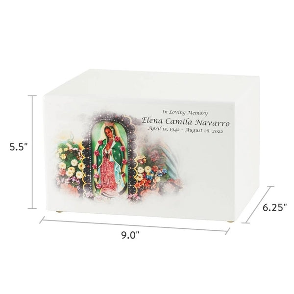 Somerset Lady of Guadalupe Cremation Urn-Cremation Urns-Terrybear-Afterlife Essentials