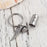 Angel Wing Charm Polish Cylinder Memorial Key Chain-Jewelry-Anavia-Afterlife Essentials