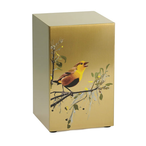 Life Canvas Birds Bronze, Companion Cremation Urn Left Side-Cremation Urns-Terrybear-Afterlife Essentials