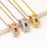 See You Cube Memorial Necklace Cremation Jewelry-Jewelry-Anavia-Afterlife Essentials