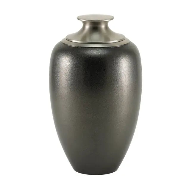 Luna Textured Slate Large Cremation Urn-Cremation Urns-Terrybear-Afterlife Essentials