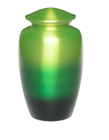 Classic Alloy Urn-Ombre Adult-Cremation Urns-Bogati-Afterlife Essentials