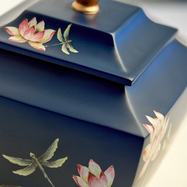 Waterlily Dragonflies, Large/Adult Cremation Urn-Cremation Urns-Urns of Distinction-Afterlife Essentials