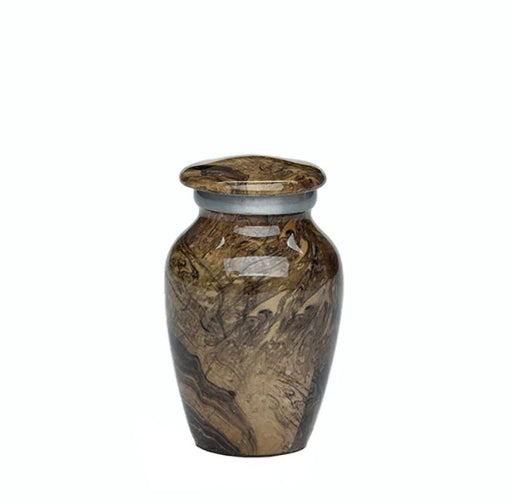 Classic Alloy Camo Swirl Urn-Keepsake-Cremation Urns-Bogati-Afterlife Essentials