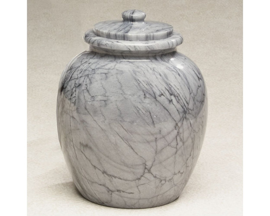 Legacy Grey 205 cu Stone Cremation Urn-Cremation Urns-Infinity Urns-Afterlife Essentials