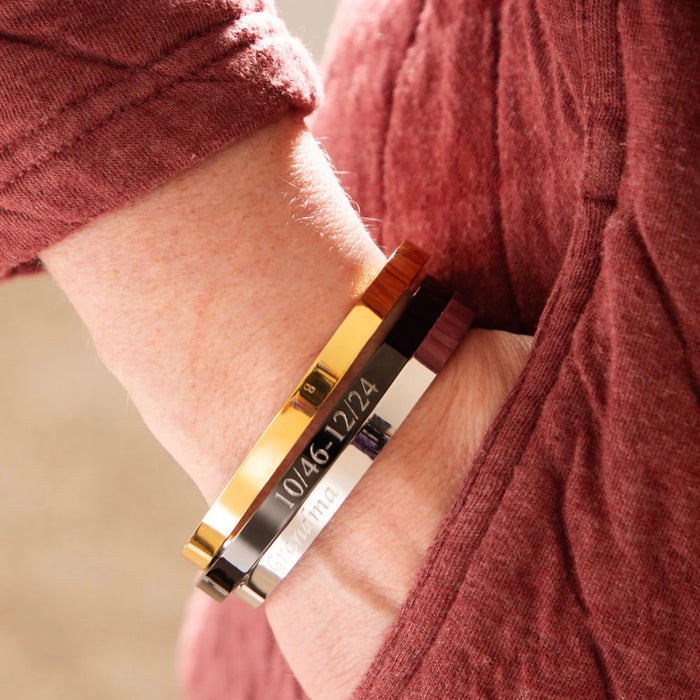 Cuff Bracelet Cremation Jewelry-Jewelry-The Living Urn-Afterlife Essentials