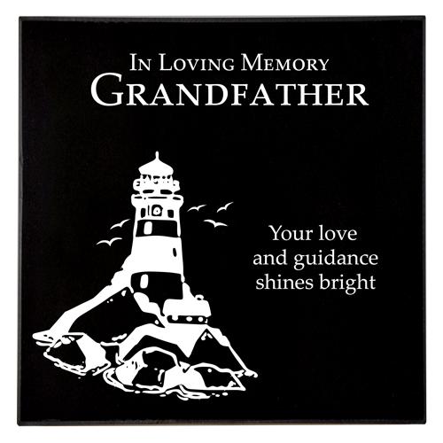 Laser Engraved Granite Flat Headstone- 1" thick-Headstones-New Memorials-Afterlife Essentials