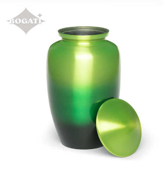 Classic Alloy Urn-Ombre Adult-Cremation Urns-Bogati-Afterlife Essentials