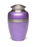 Classic Brass Cremation Urn with Three Rings-Cremation Urns-Bogati-Metallic Purple-Afterlife Essentials