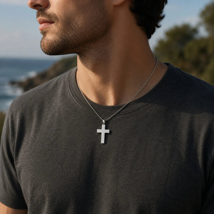 Forever Cross Pendant Cremation Jewelry