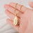 Birth Flower Teardrop Memorial Necklace-Jewelry-Anavia-Afterlife Essentials