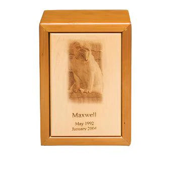 Ultimate Pet Wooden 220 cu. in. Cremation Urn-Cremation Urns-Infinity Pet Urns-Afterlife Essentials