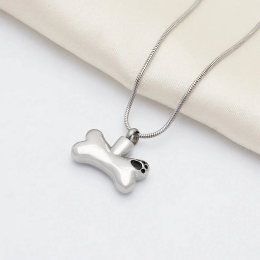 Dog Bone Pet Memorial Necklace Cremation Jewelry-Jewelry-Anavia-Afterlife Essentials