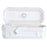 Premium Cloth Covered Wood Pet Casket - White-Pet Caskets-Titan Caskets-Afterlife Essentials