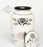 White Colored with Flowers Adult 200 cu in Cremation Urn