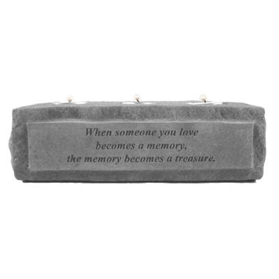 When someone you… (3 light) Memorial Gift-Memorial Stone-Kay Berry-Afterlife Essentials