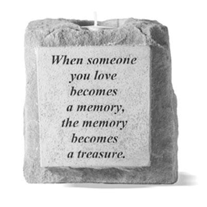 When someone you love… (single short) Memorial Gift-Memorial Stone-Kay Berry-Afterlife Essentials