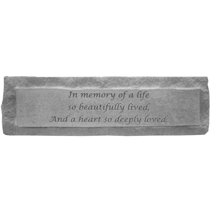 In memory of… (3 light) Memorial Gift-Memorial Stone-Kay Berry-Afterlife Essentials