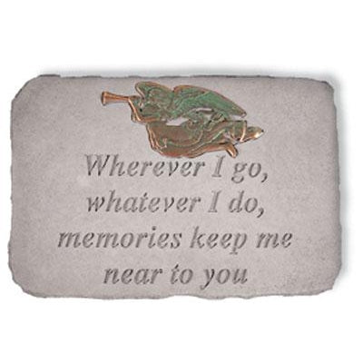 Wherever I go… Memorial Gift-Memorial Stone-Kay Berry-Afterlife Essentials