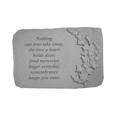 Nothing can ever take… w/ivy Memorial Gift-Memorial Stone-Kay Berry-Afterlife Essentials