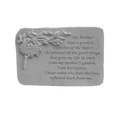 My Mother kept… w/birds nest Memorial Gift-Memorial Stone-Kay Berry-Afterlife Essentials