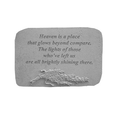 Heaven is a place… w/rosemary Memorial Gift-Memorial Stone-Kay Berry-Afterlife Essentials