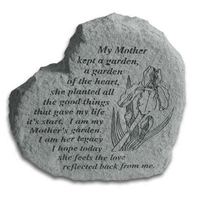 My mother kept a garden… Memorial Gift-Memorial Stone-Kay Berry-Afterlife Essentials