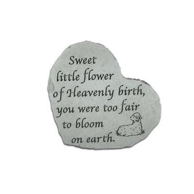 Sweet little flower… Memorial Gift-Memorial Stone-Kay Berry-Afterlife Essentials