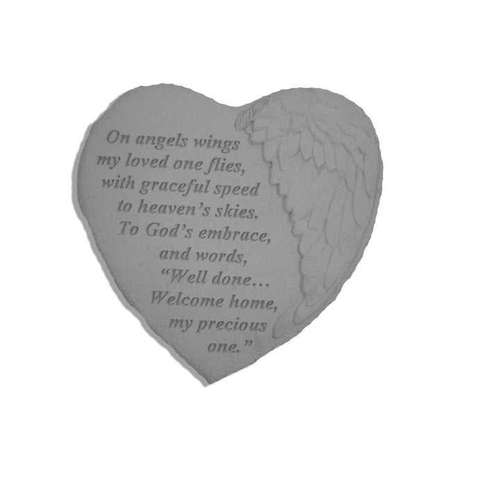On angels wings… Memorial Gift-Memorial Stone-Kay Berry-Afterlife Essentials