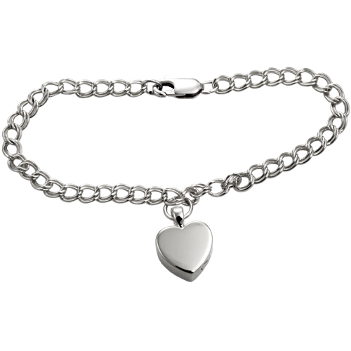 Sterling Double Link Bracelet- Pendant Sold Separately-Jewelry-New Memorials-Afterlife Essentials