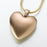 Bronze Heart Pendant Cremation Jewelry-Jewelry-Madelyn Co-Bronze-Free 24" Black Satin Cord-Afterlife Essentials