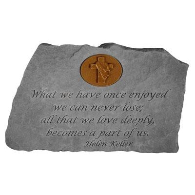 What we have once… Memorial Gift-Memorial Stone-Kay Berry-Afterlife Essentials