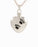 Sterling Silver Heart with Black Paws Cremation Jewelry-Jewelry-Cremation Keepsakes-Afterlife Essentials