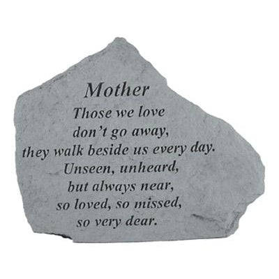 MOTHER Those we love… Memorial Gift-Memorial Stone-Kay Berry-Afterlife Essentials