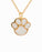 Gold Plated Mother of Pearl Paw Cremation Jewelry-Jewelry-Cremation Keepsakes-Afterlife Essentials