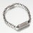 Titanium Long Wide Band Bracelet Rollo Link Cremation Jewelry-Jewelry-Madelyn Co-Titanium-Afterlife Essentials