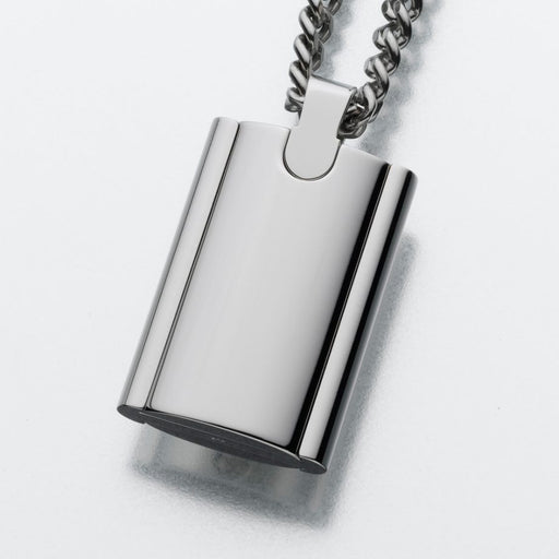 Stainless Steel Flask Pendant Cremation Jewelry-Jewelry-Madelyn Co-Afterlife Essentials
