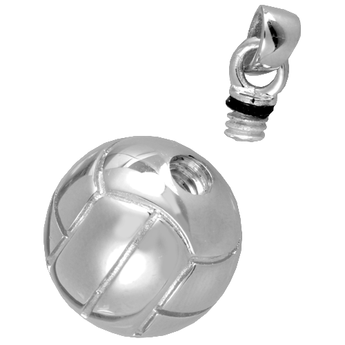 Basketball Pendant Cremation Jewelry-Jewelry-New Memorials-Afterlife Essentials