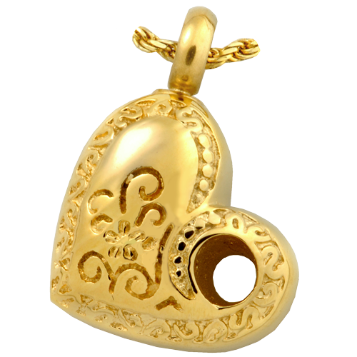 Gold plated cremation jewelry online